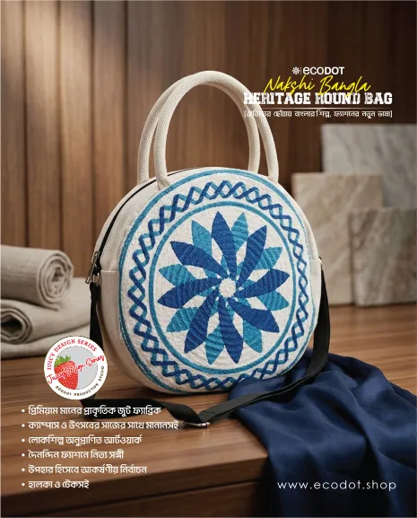 NAKSHI BANGLA HERITAGE ROUND BAG - Image 5
