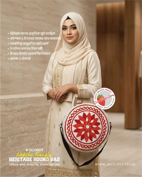 NAKSHI BANGLA HERITAGE ROUND BAG - Image 4